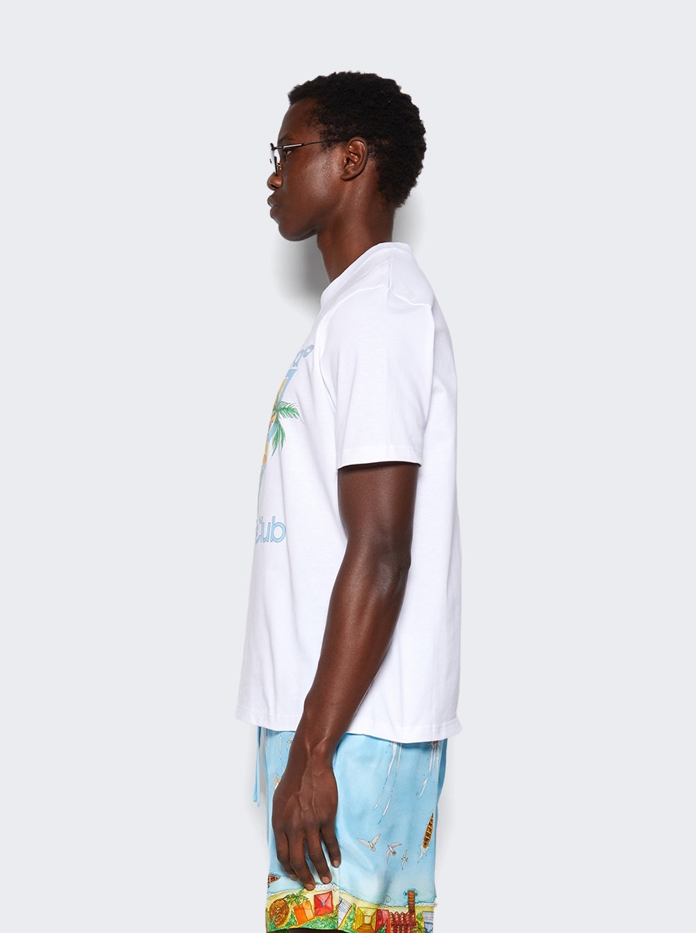 Afro Cubism Tennis Club Tee White - 4