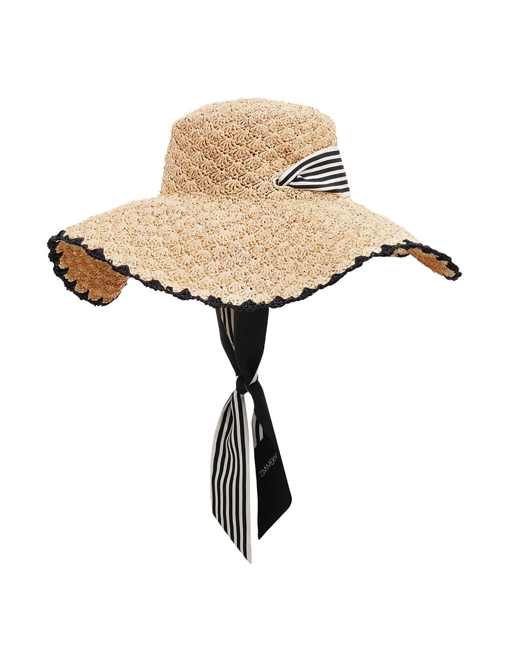 RAFFIA TIPPED SUNHAT - 3