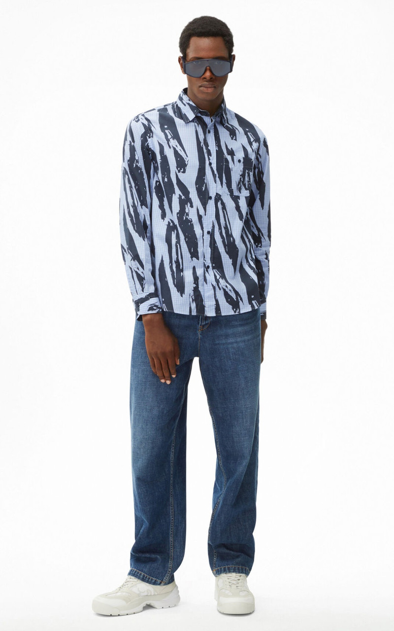 'Pleat Camo' casual shirt 3
