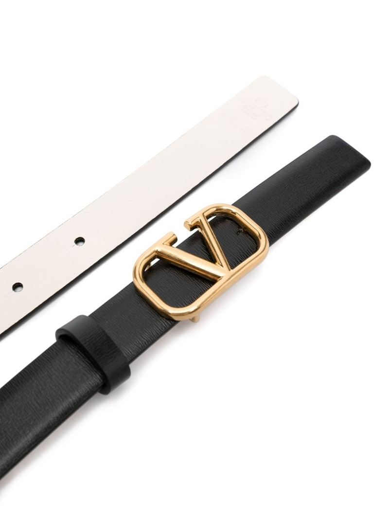 Valentino VLogo Signature leather belt outlook