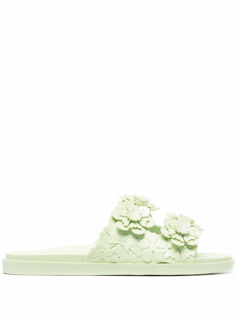x Melissa Blossom Wide slip-on sandals 1