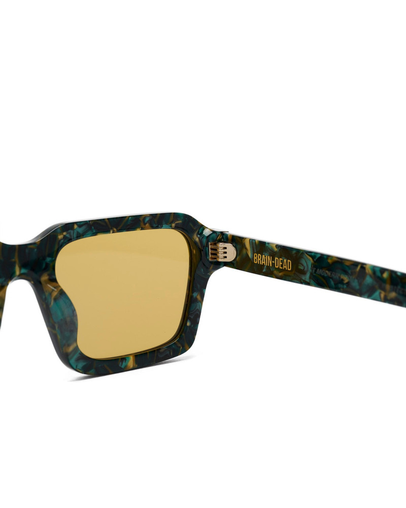 Staunton Post Modern Primitive Eye Protection - Green Granite/Yellow 3