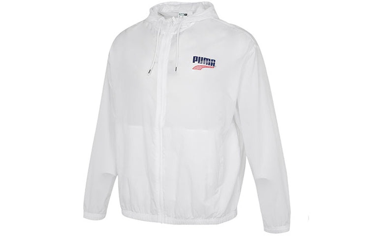 PUMA Decor 8 Lightweight Woven Jacket 'White Blue Red' 531487-02 - 1