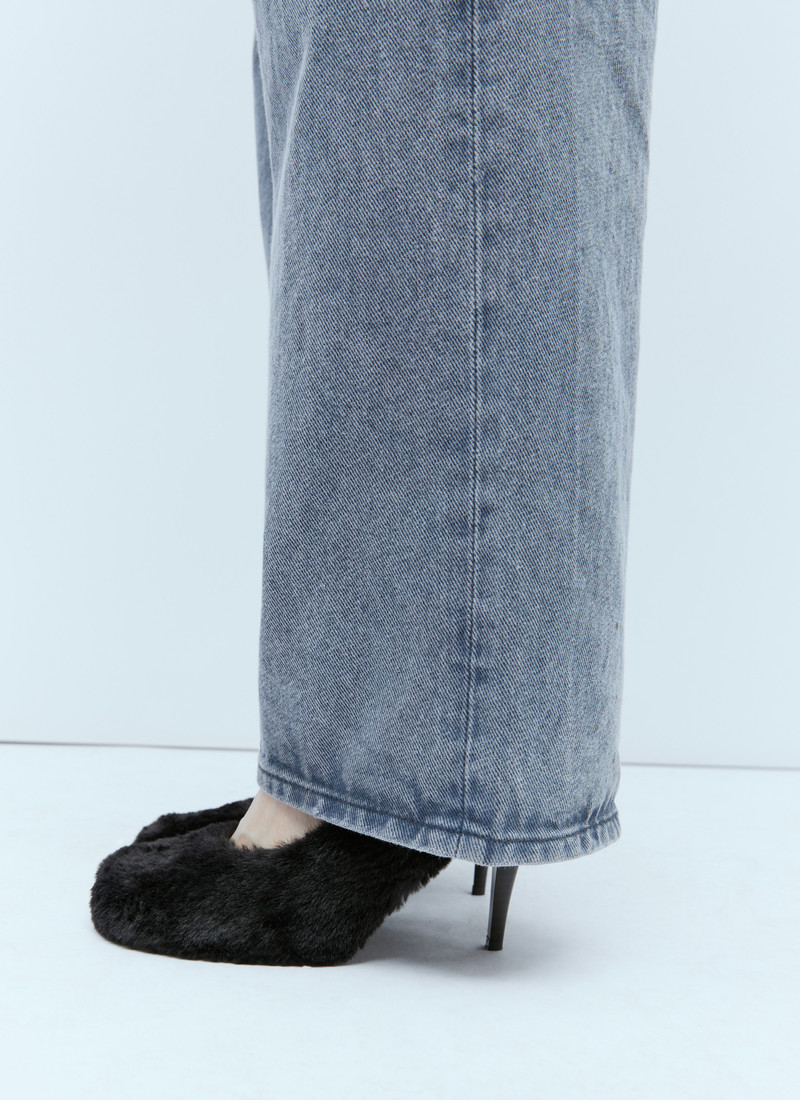 Ryder Faux Fur High Heels 1