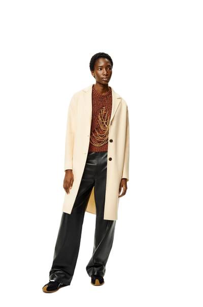 Loewe Ripped chain vest in hemp and linen outlook