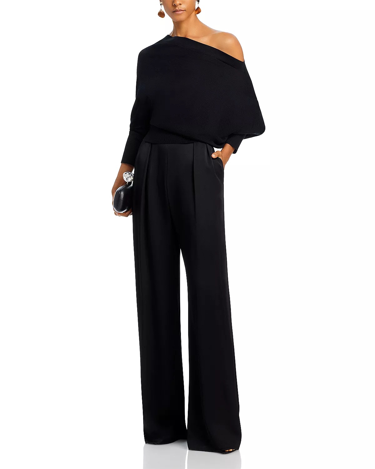 Grainge Cashmere Open Neck Sweater - 2