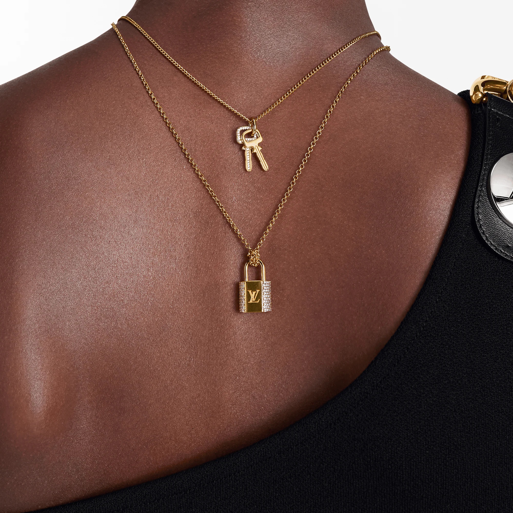 LV Padlock Necklace - 4