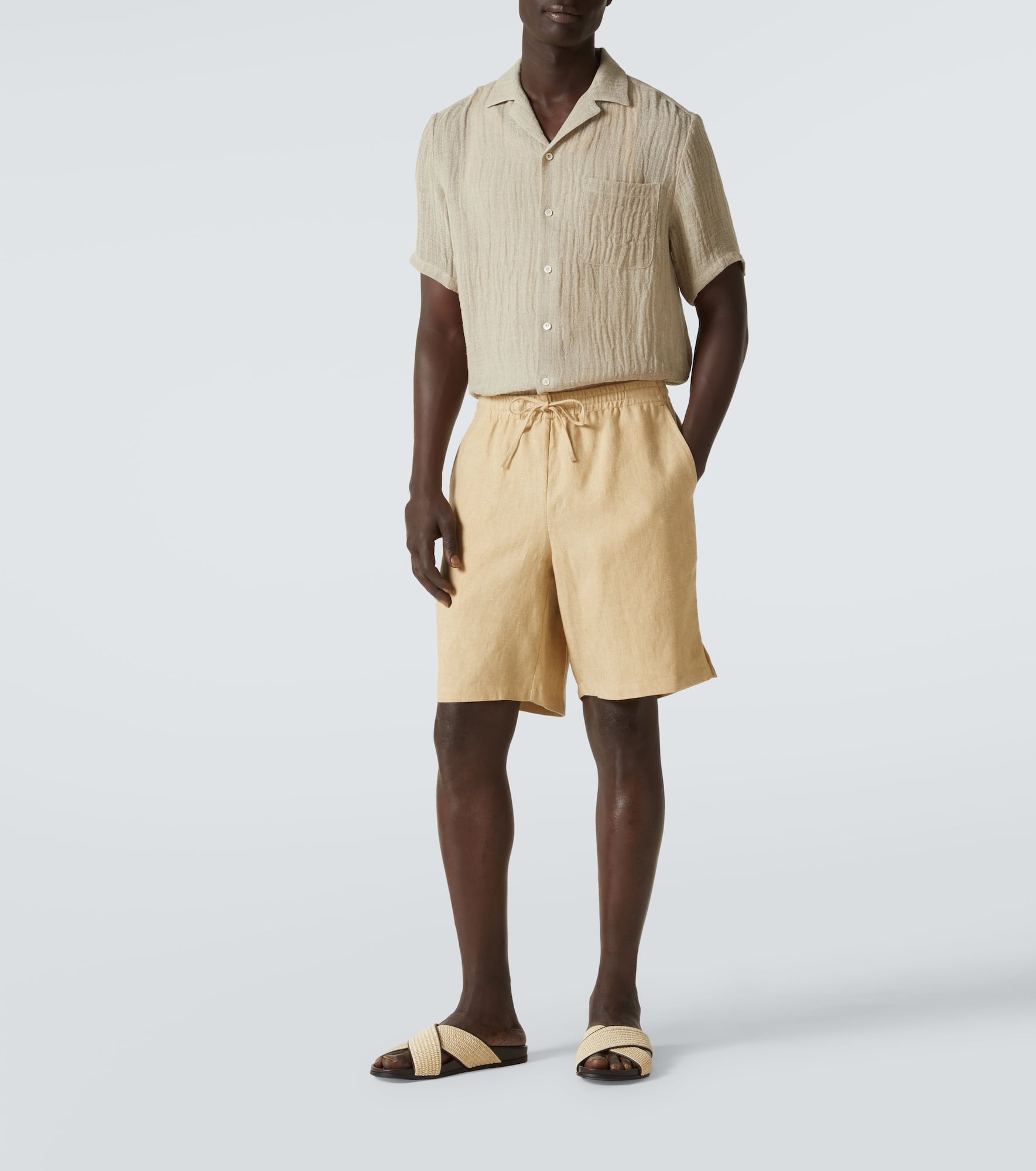 Linen shorts - 2