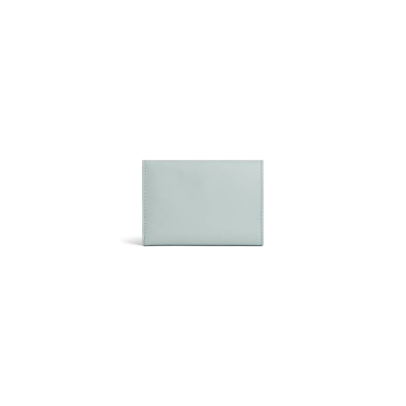 Women's Envelope Mini Wallet in Light Blue 3