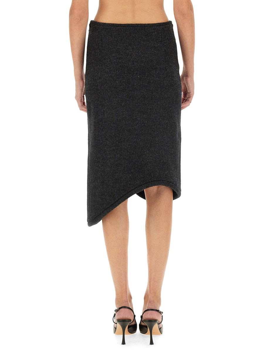 Victoria Beckham Women Padded Skirt With Tube Detail - 3