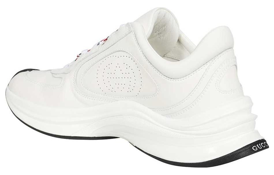 (WMNS) Gucci Run Sneaker 'White Pink Turquoise' 734904-UHH20-9014 - 2
