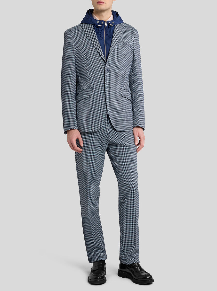 COTTON BLAZER WITH REMOVABLE BIB - 3