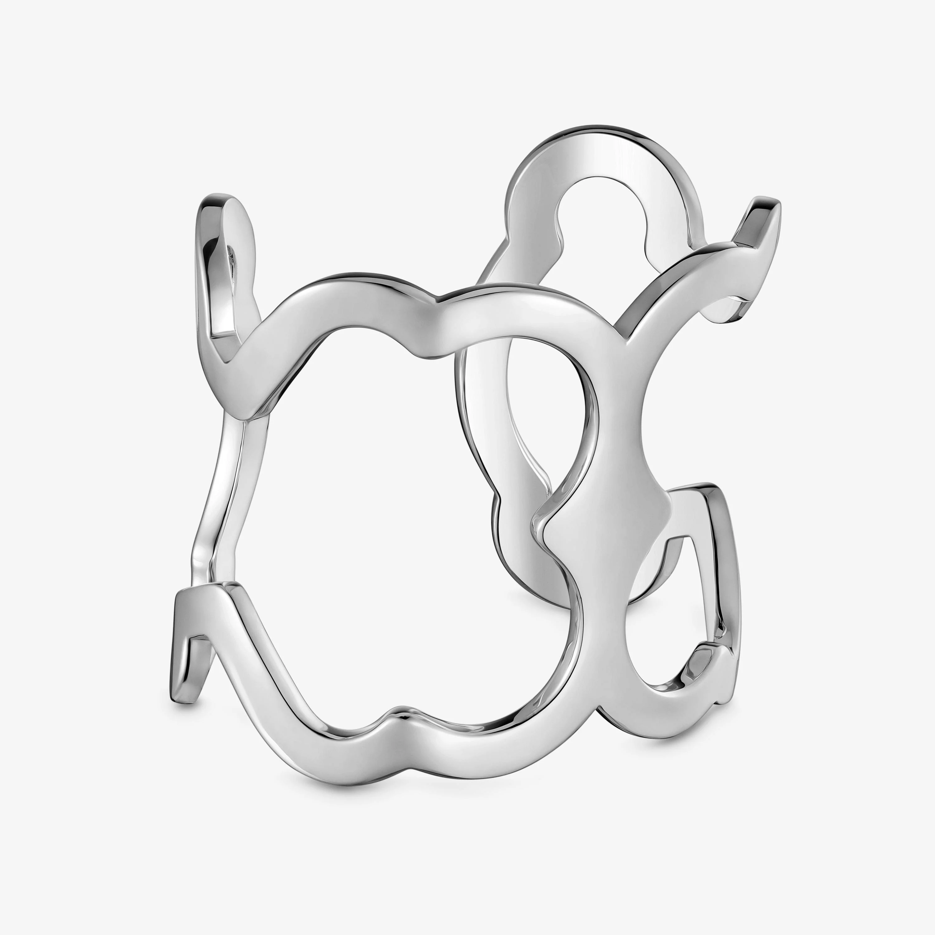 XL steel Bangle with bear silhouette TOUS Carrusel - 1