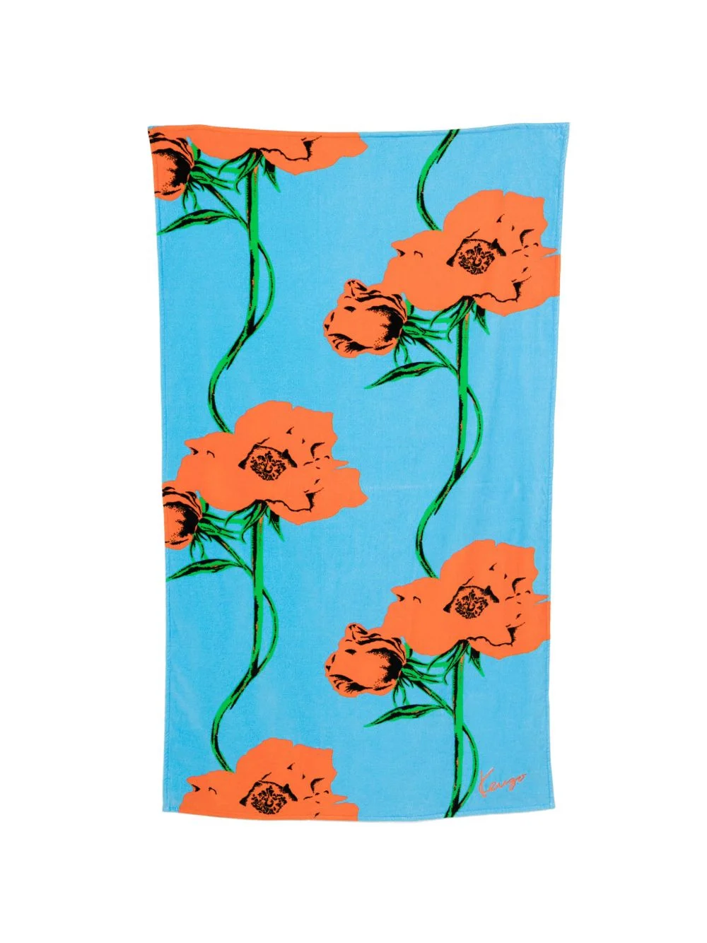 floral beach towel - 1