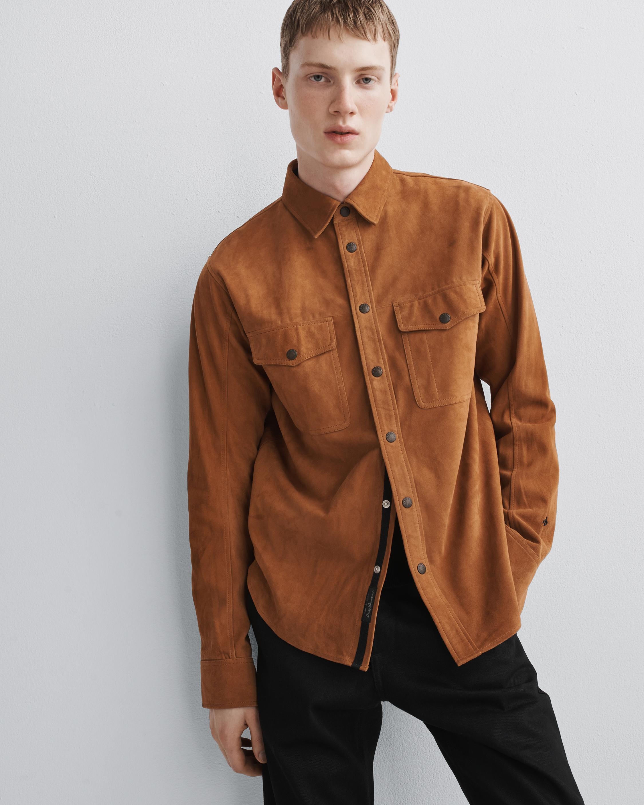 Engineered Jack Suede Shirt
Relaxed Fit Button Down Shirt - 6