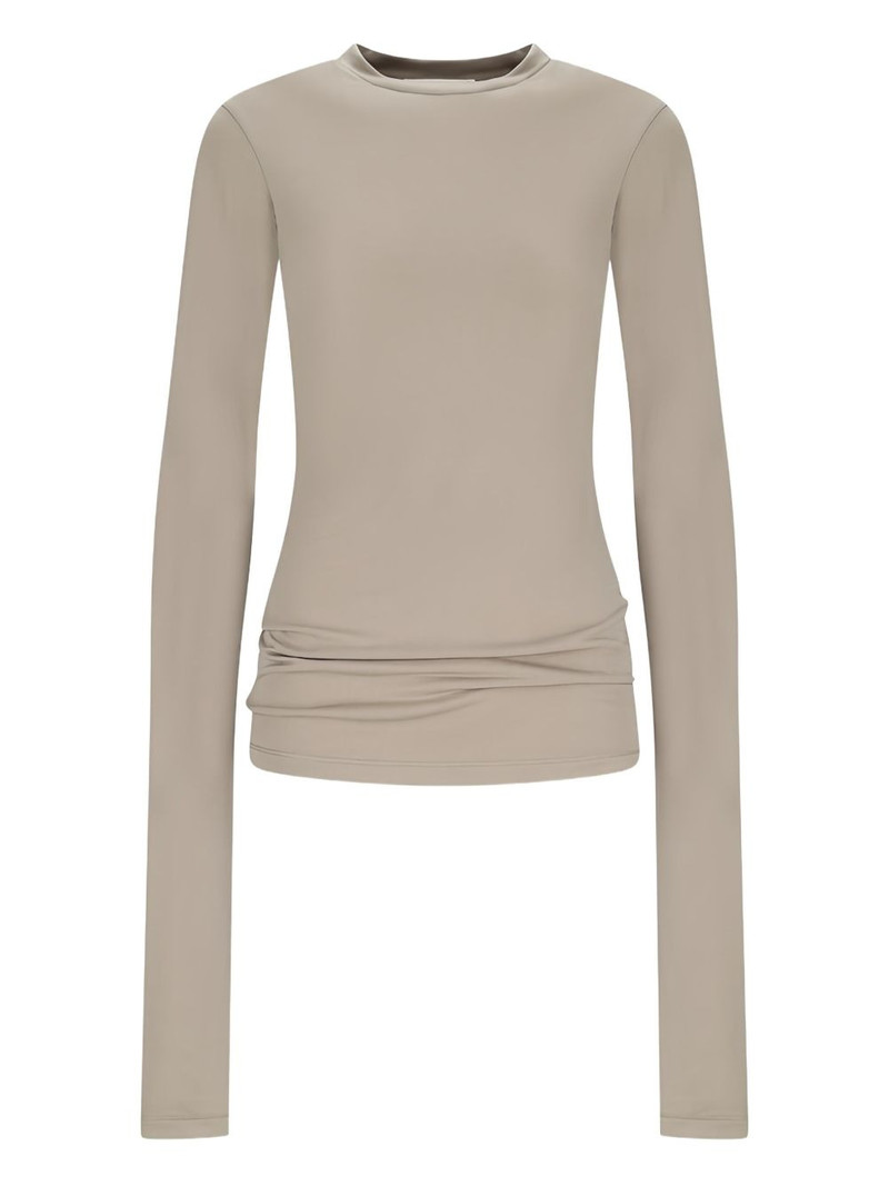 long-sleeve crew-neck T-shirt 1