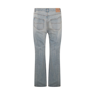 BALENCIAGA light indigo cotton denim jeans outlook