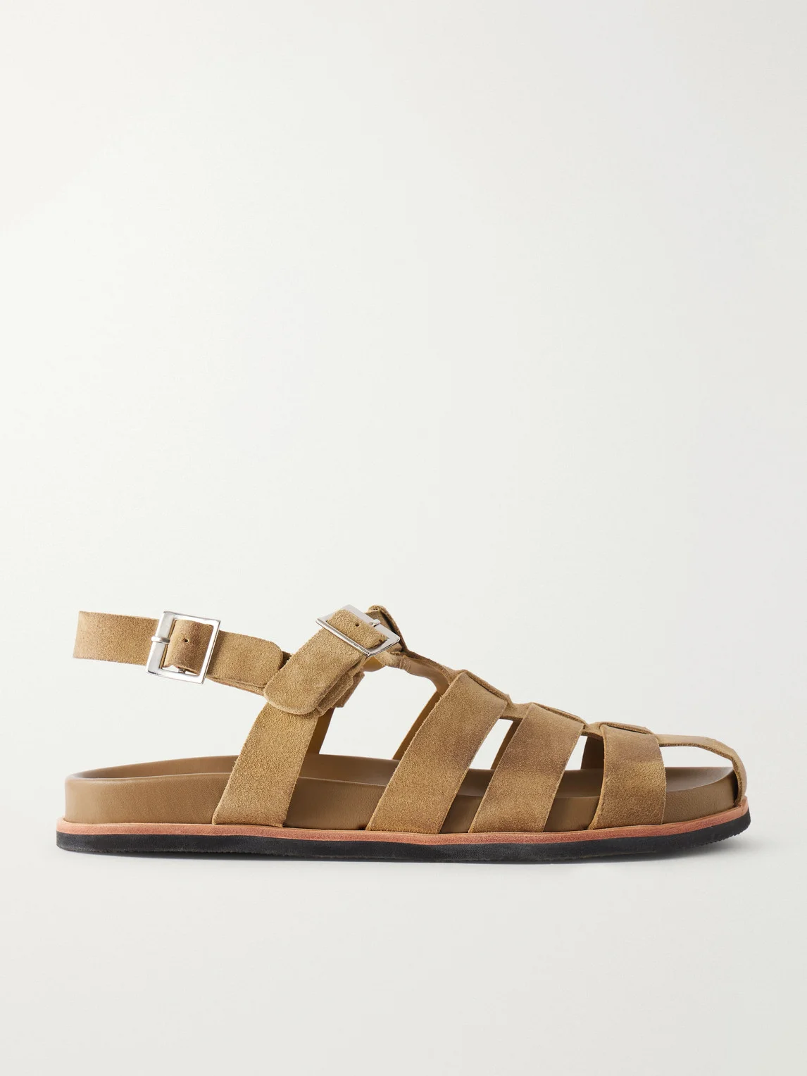 Quinton Suede Fisherman Sandals - 1