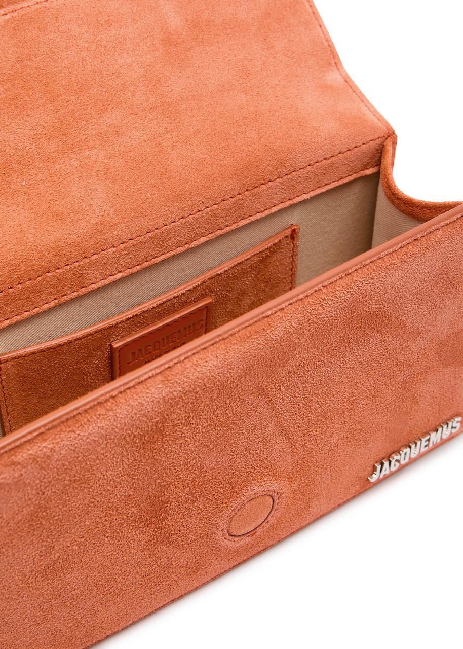 Jacquemus Le Grande Bambino Suede top Handle bag - 4