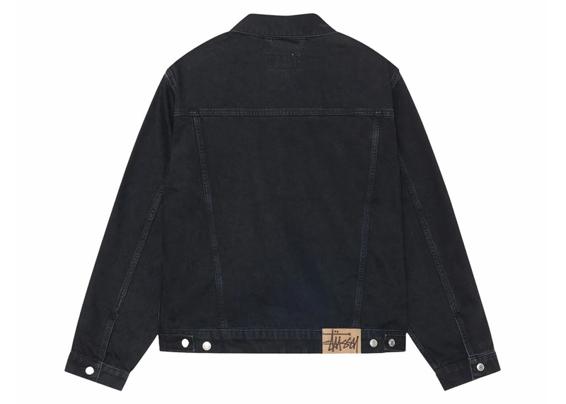 Stüssy Stussy Trucker Denim Jacket Black outlook