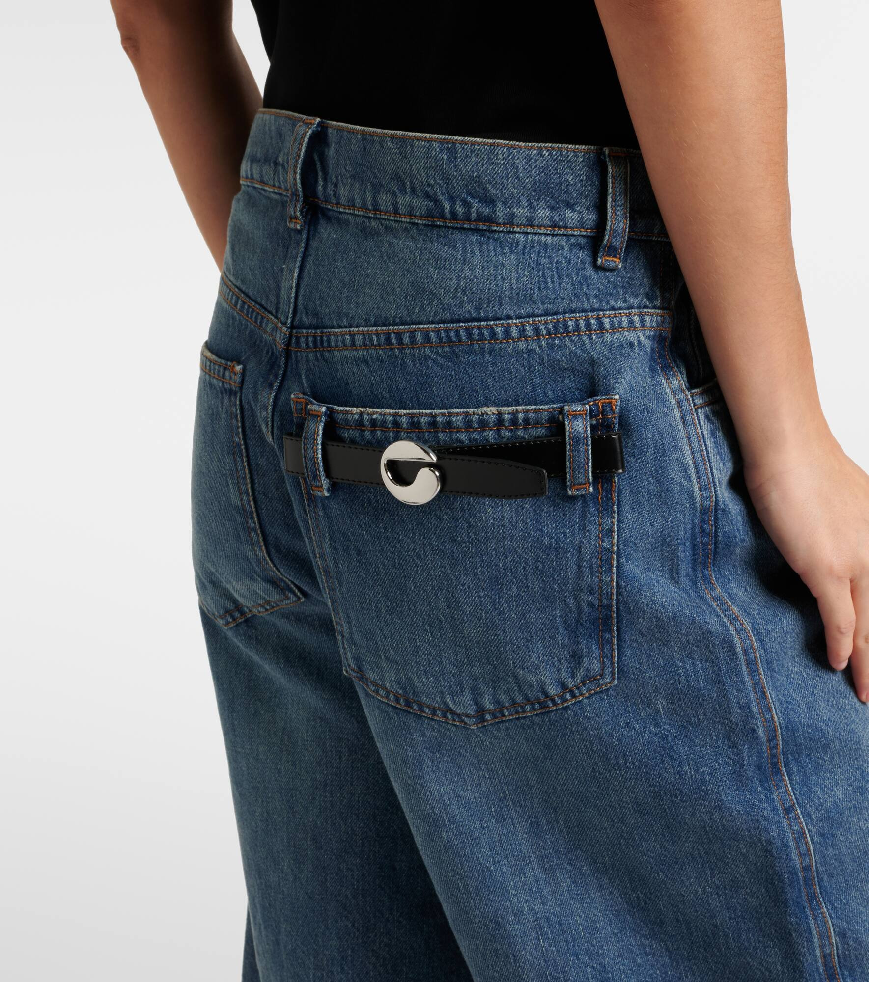 Denim Bermuda shorts - 5