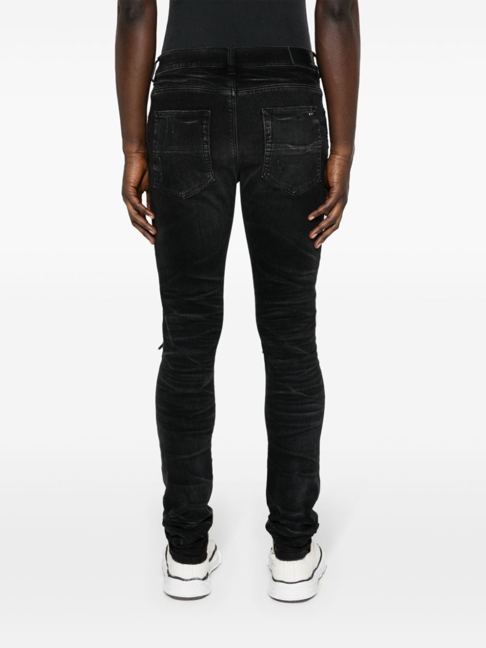 Plaid MX1 mid-rise skinny jeans - 4