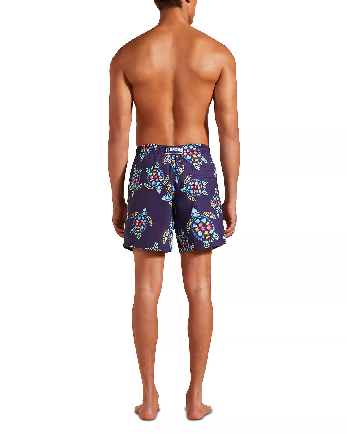 Moorea Vendome Turtles Print 6" Swim Trunks - 2