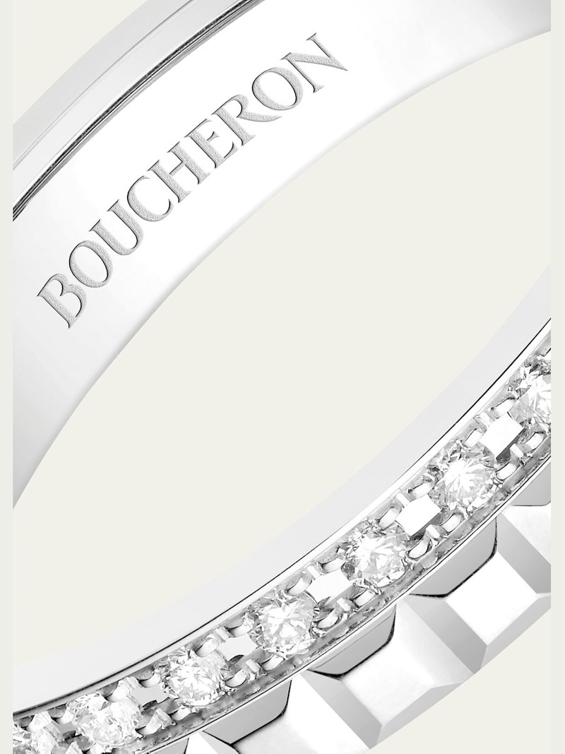 Boucheron White Gold Quatre Diamond Ring outlook