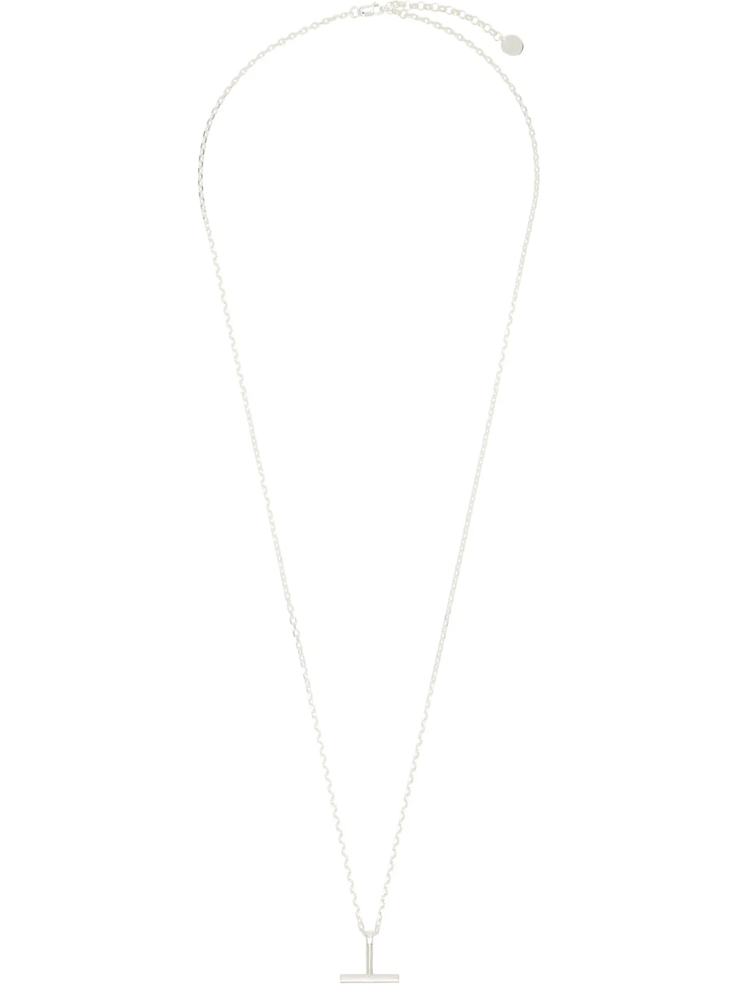 T Pendant Necklace - 1