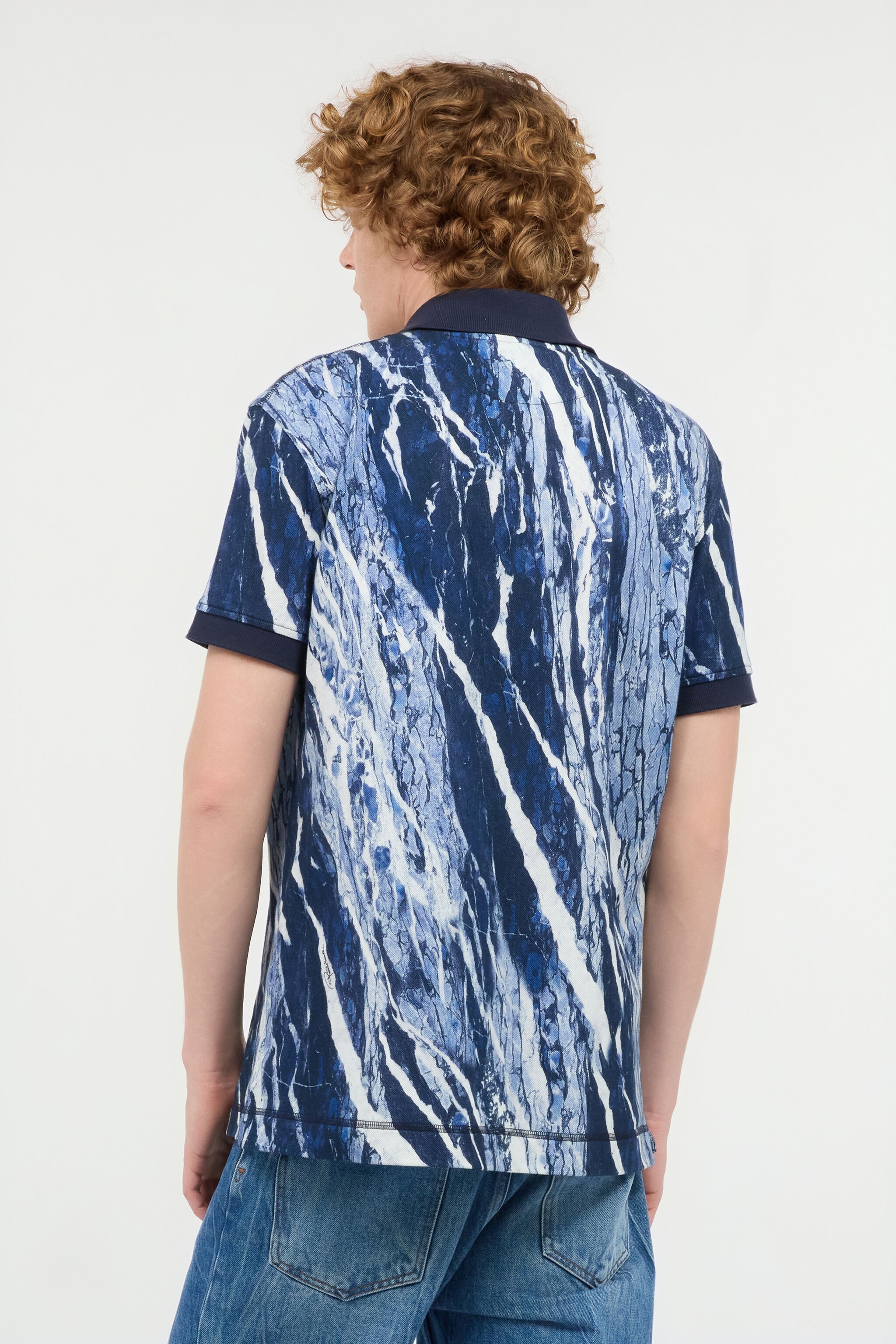 Polo Shirt With Rubane Print - 4