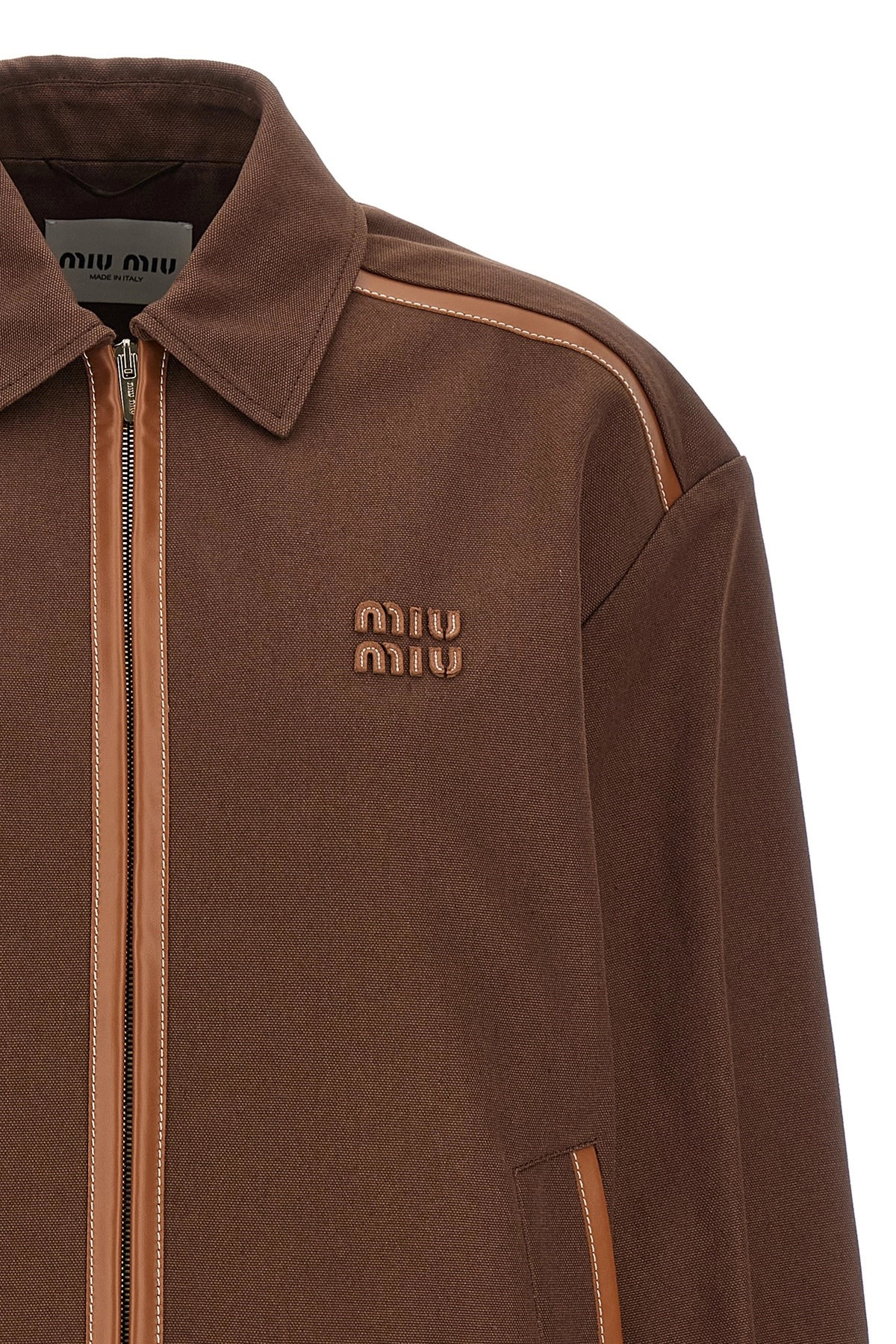 Logo patch blouson - 3
