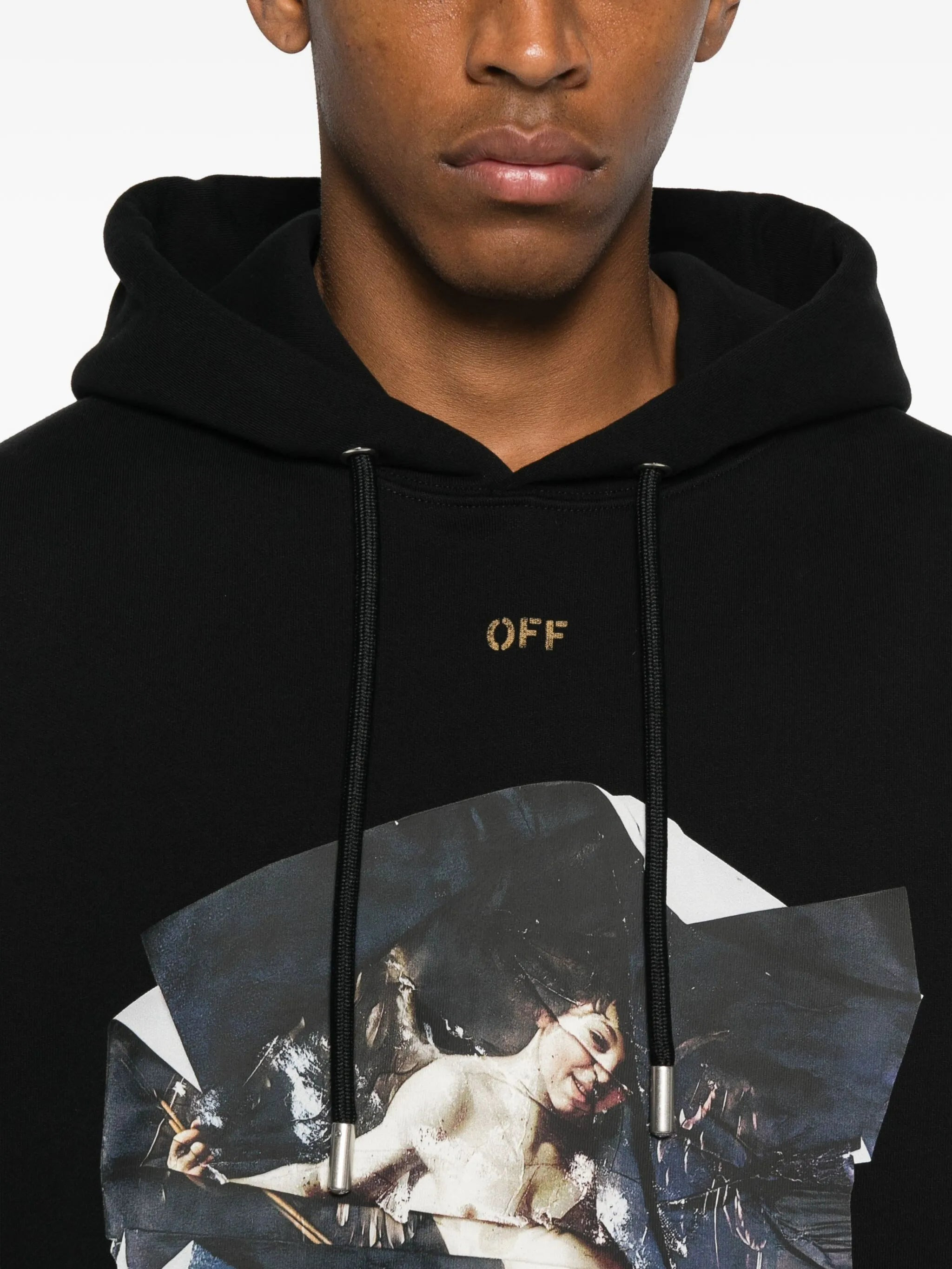 Off-white Artwork-print Hoodie - 5