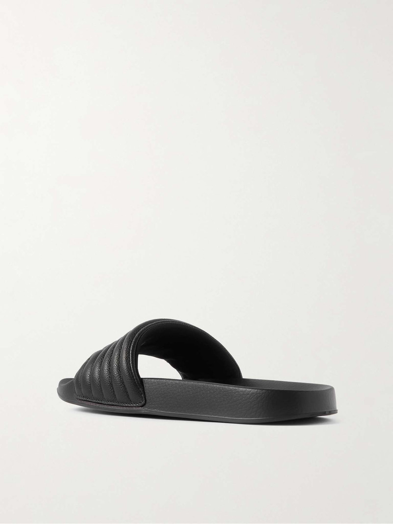 Harris Quilted Leather Slides 3