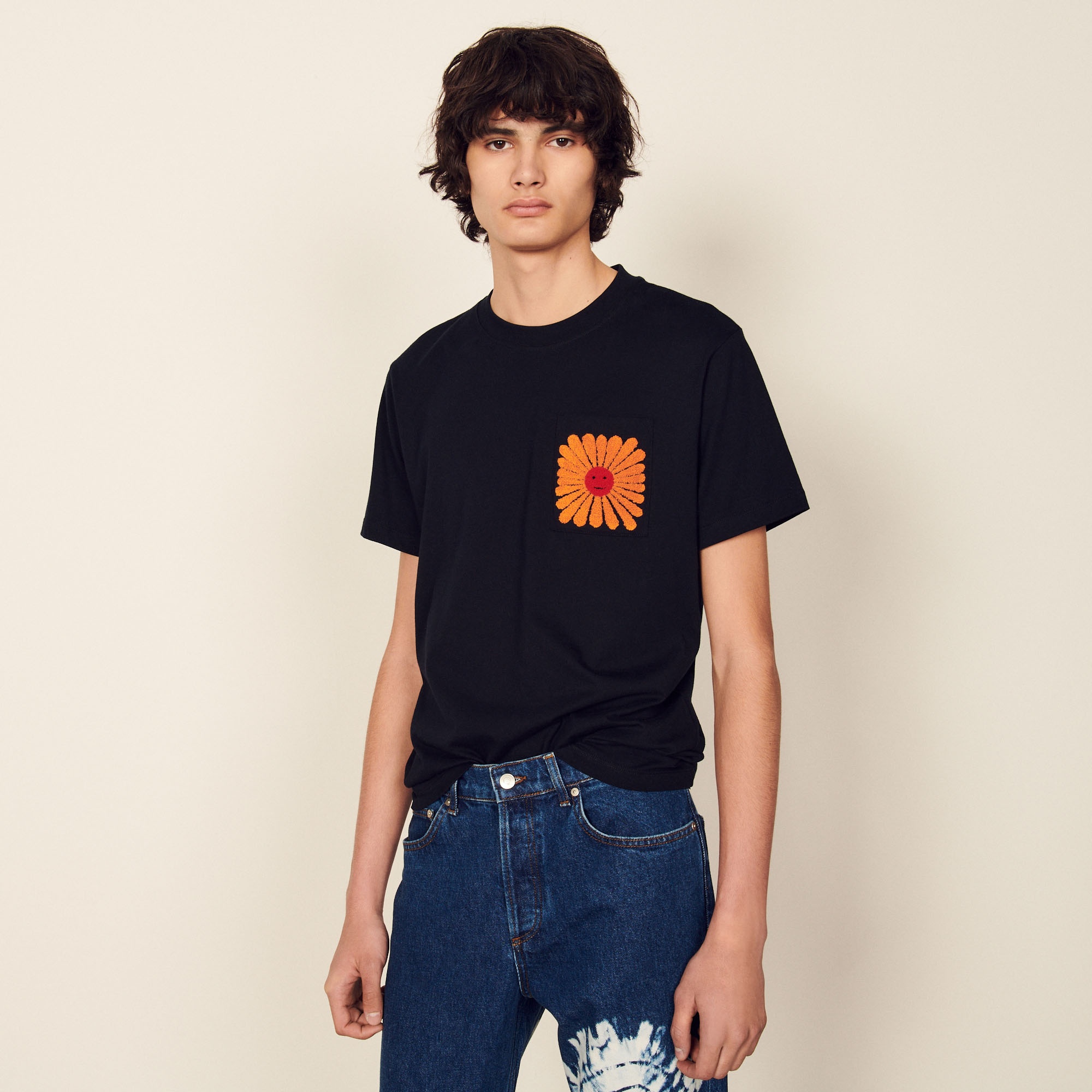 Organic cotton T-shirt with patch - 2