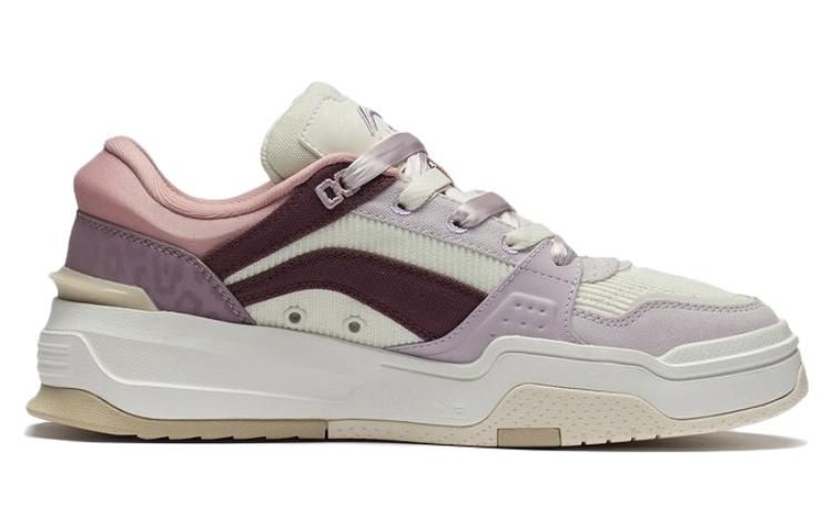 (WMNS) Li-Ning AG Skate Shoes 'White Purple Pink' AGCS246-4 - 2