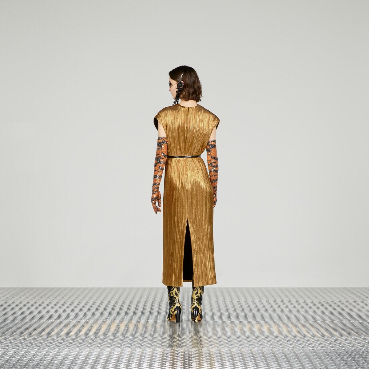 Cady lame midi dress - 3