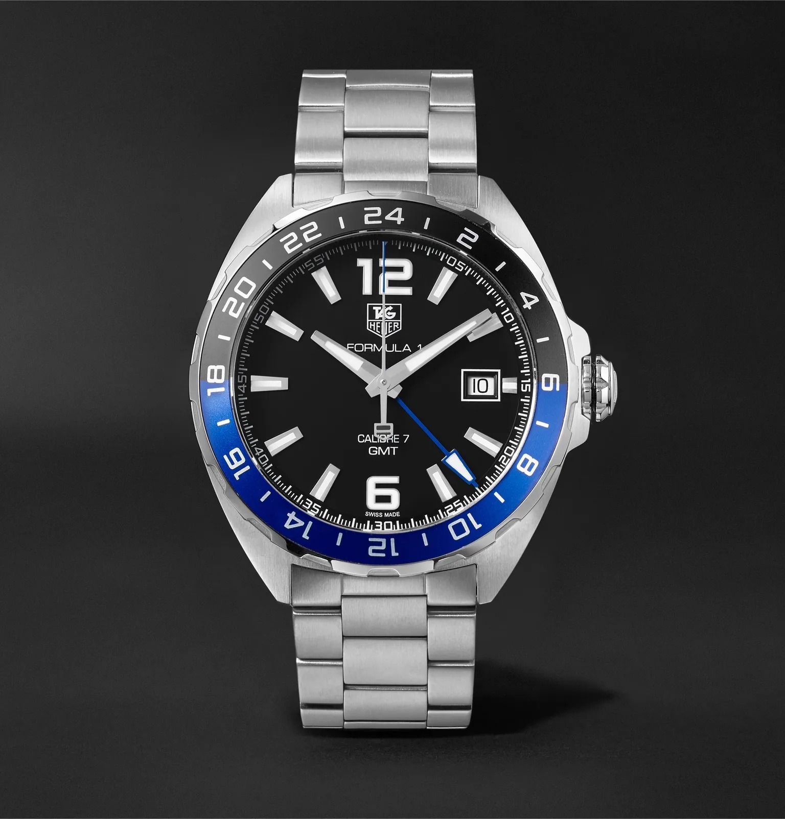 Formula 1 GMT Automatic 41mm Stainless Steel Watch - 1