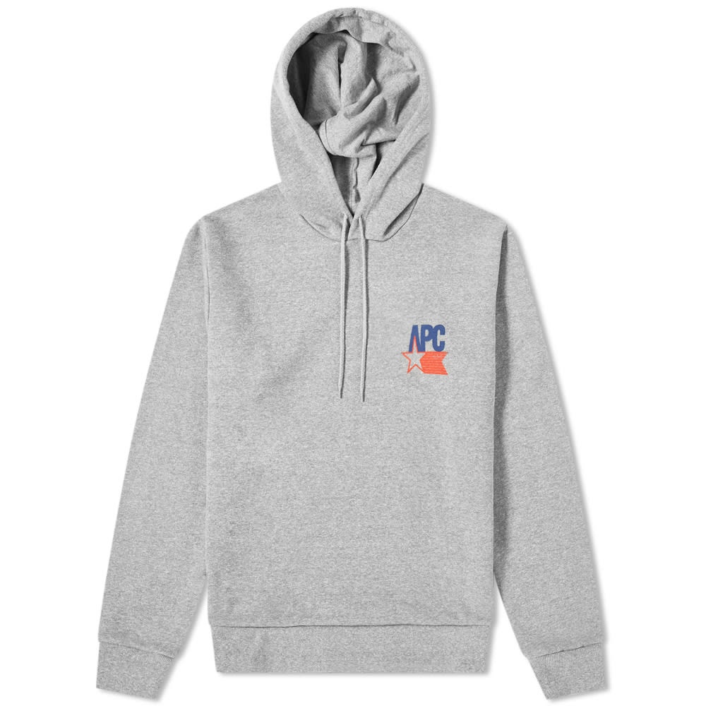 A.P.C. Bernardo USA Logo Hoody - 1