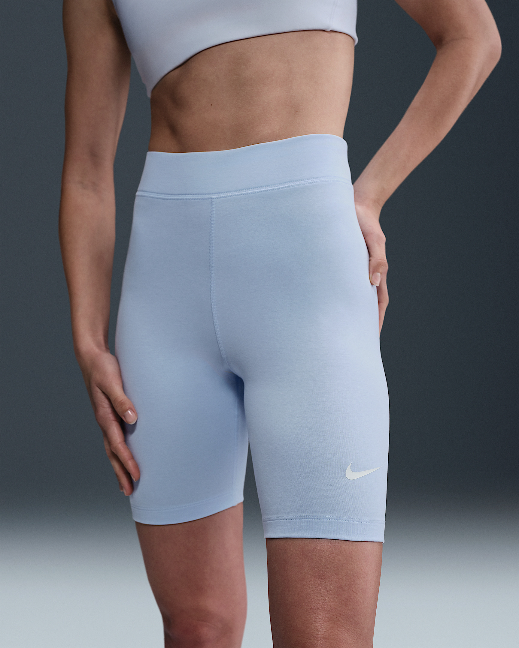 Nike Sportswear Classic Women's High-Waisted 8" Biker Shorts - 2