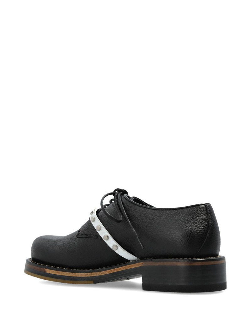 Alexander McQueen LEATHER DERBY SHOES outlook