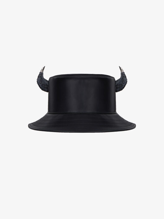 BUCKET HAT WITH HORN - 1