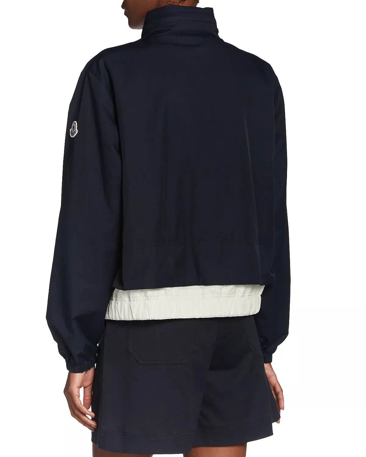 Janze Twill Contrast Jacket with Packable Hood - 4