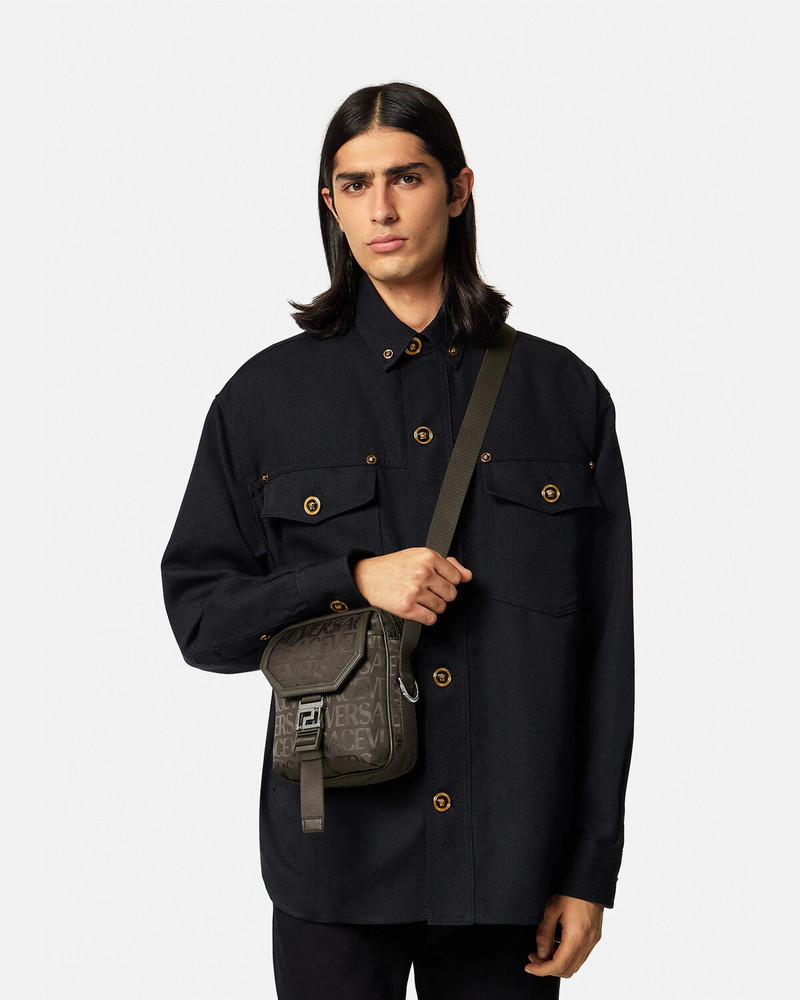 Versace Allover Neo Nylon Crossbody 6