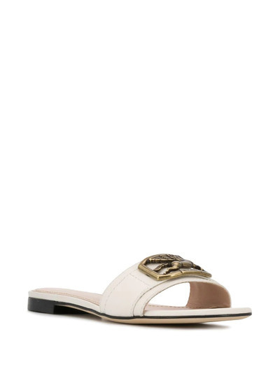 Etro logo plaque sandals outlook