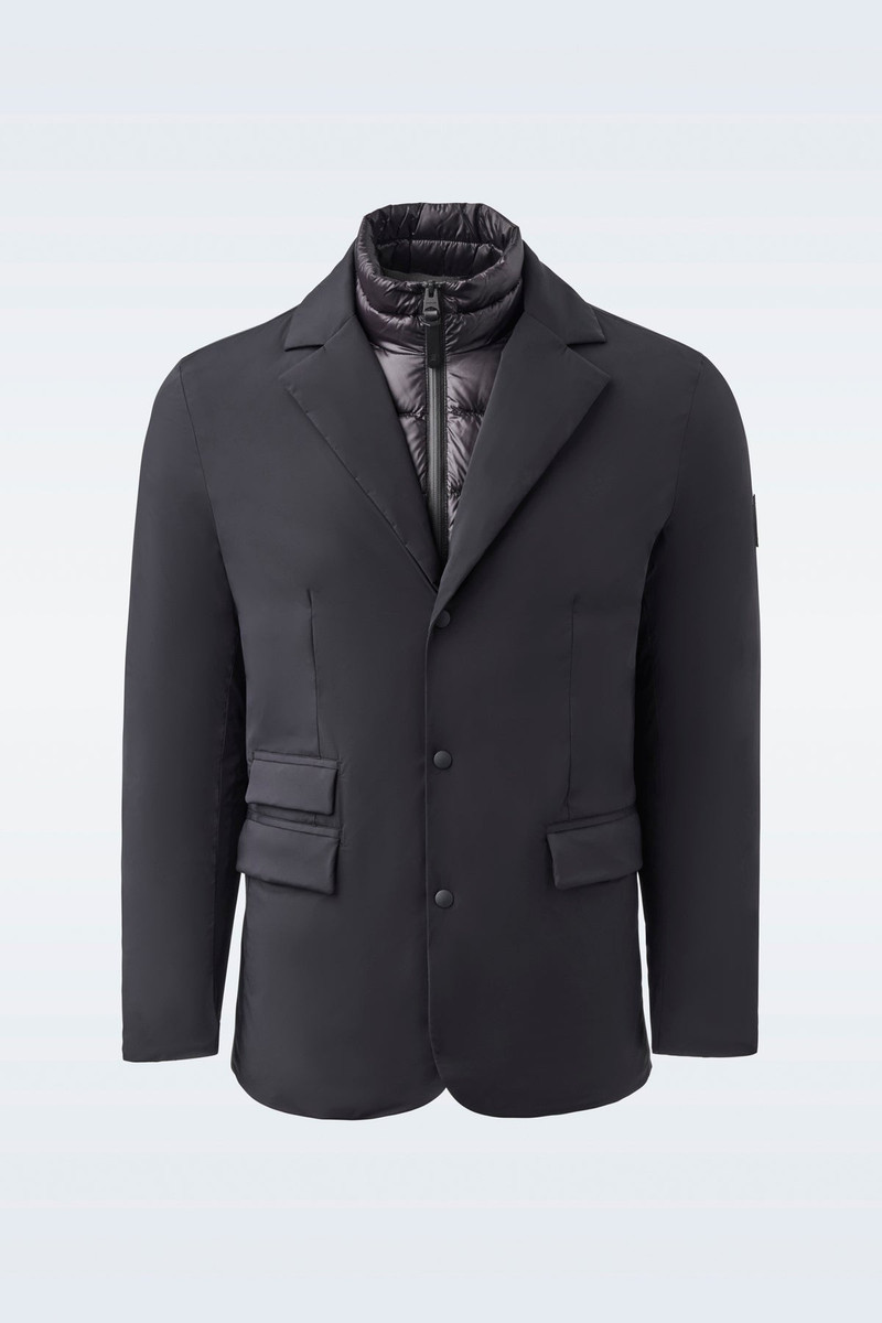 DAVID 2-In-1 stretch light down tailored jacket 1
