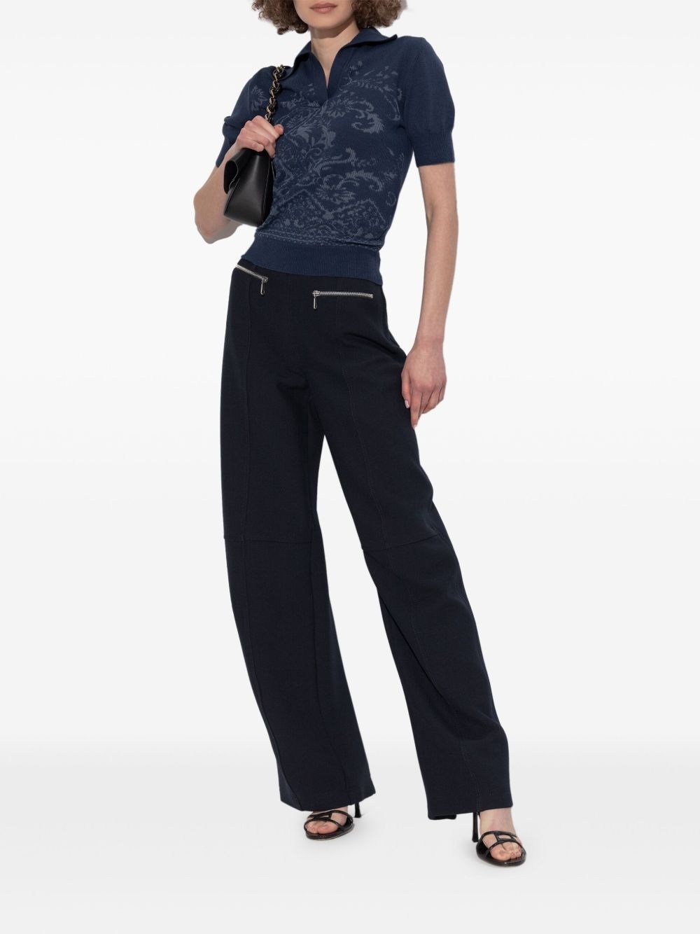 zip-pocket trousers - 2
