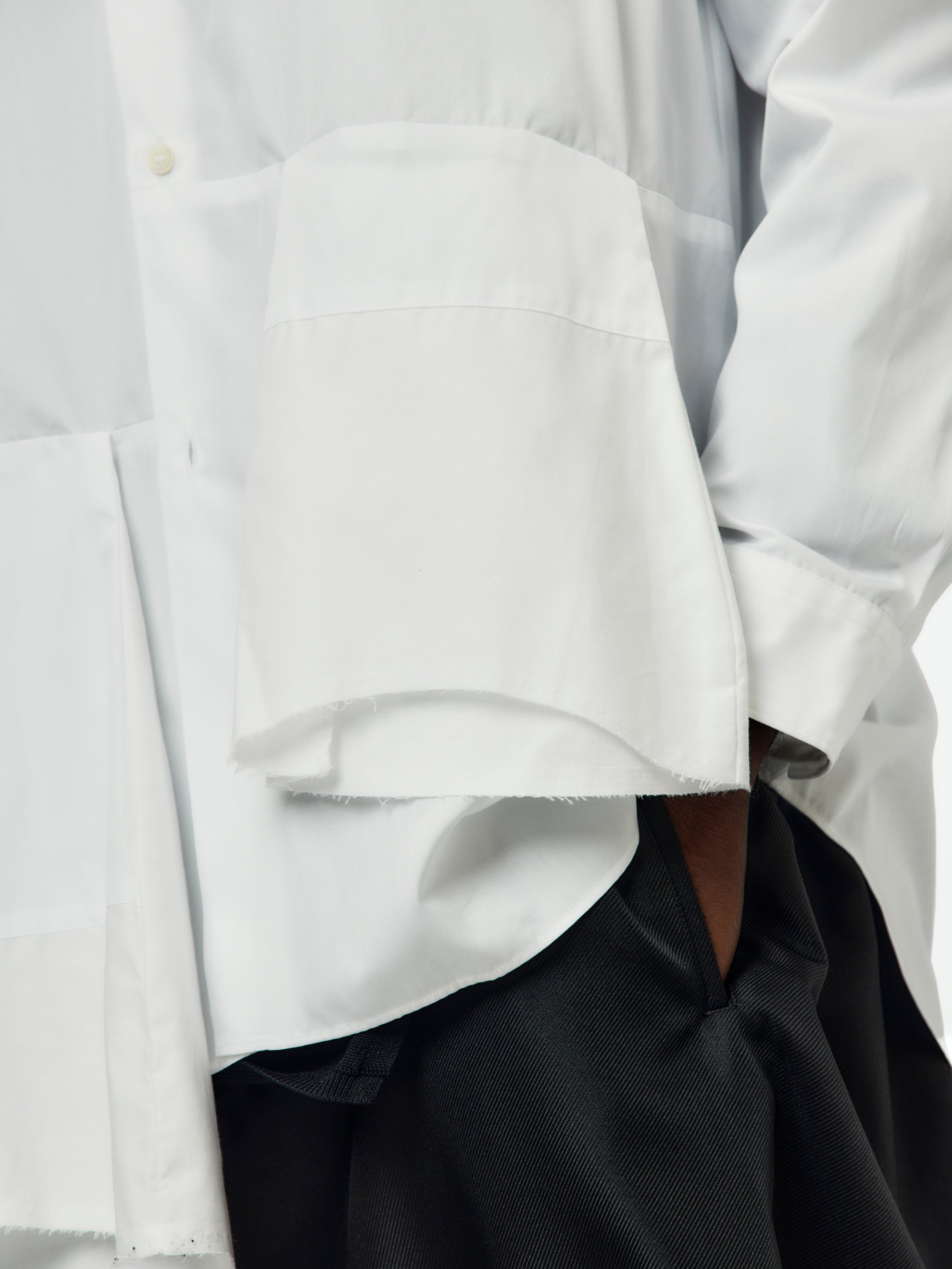 HOMME PLUS SHIRT (WHITE / OFF WHITE) - 6