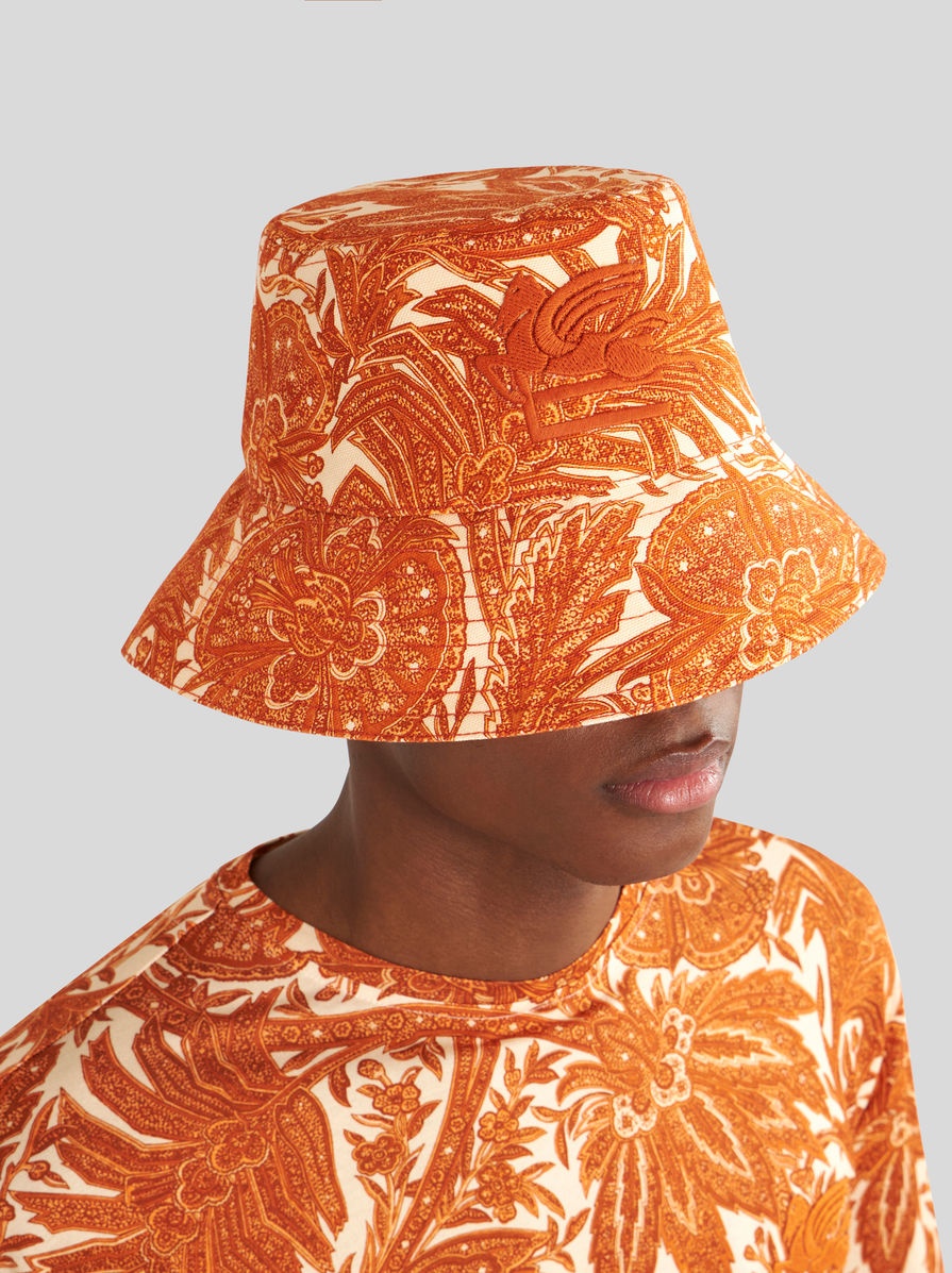 BUCKET HAT WITH PRINT - 2