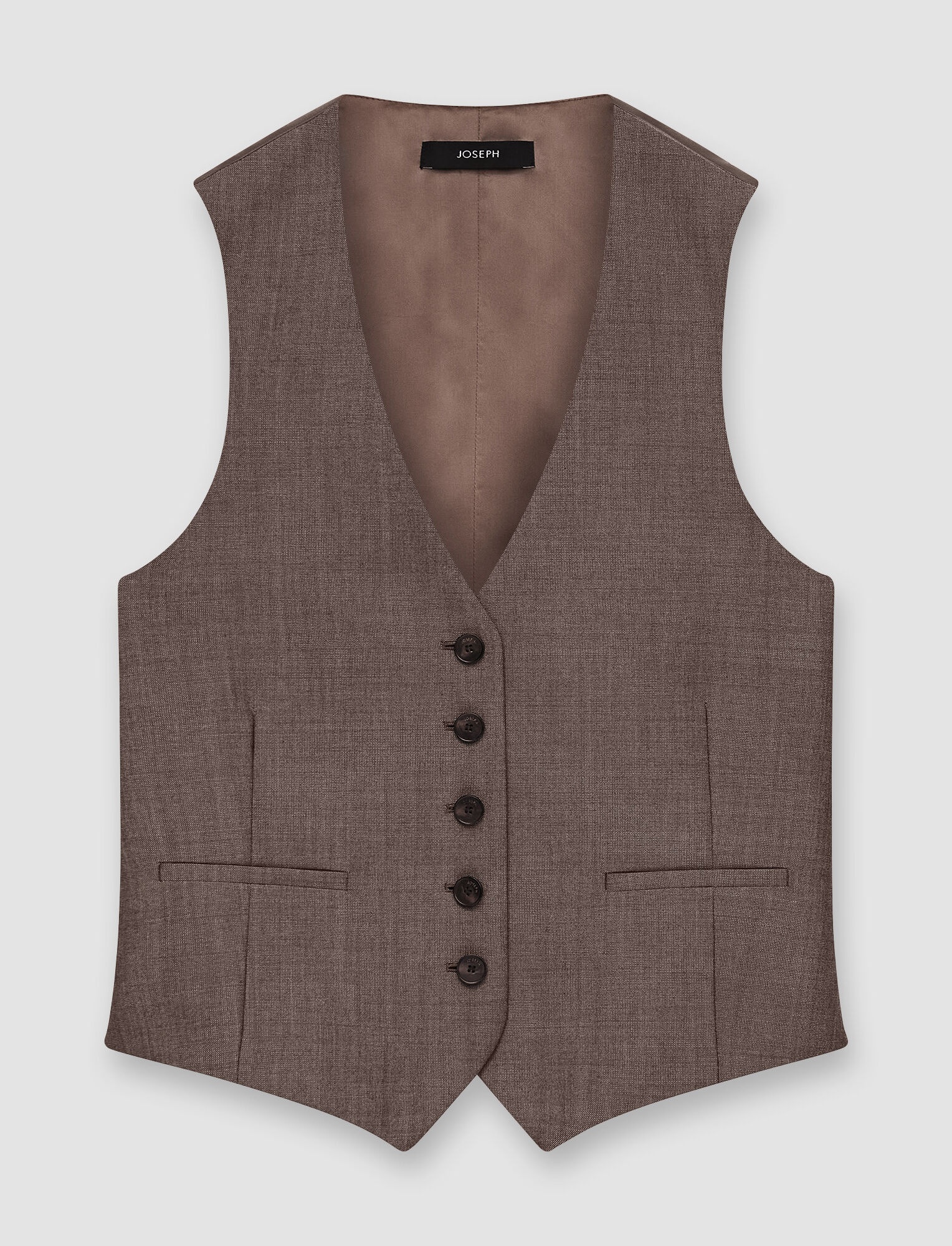 Tailoring Wool Kinglake Waistcoat - 1