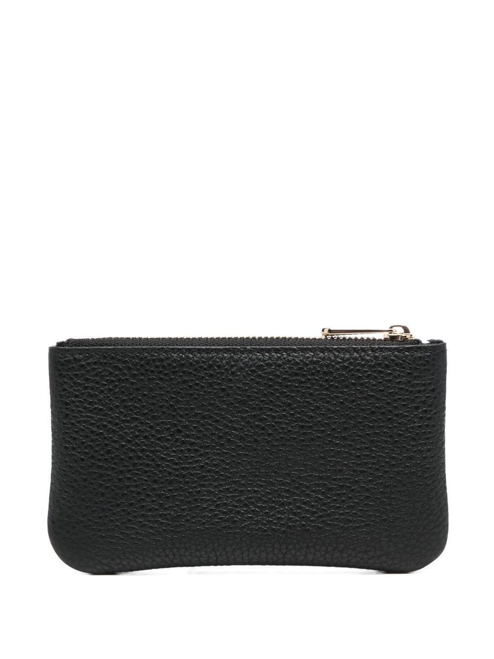 Gancini logo-plaque detail wallet - 2